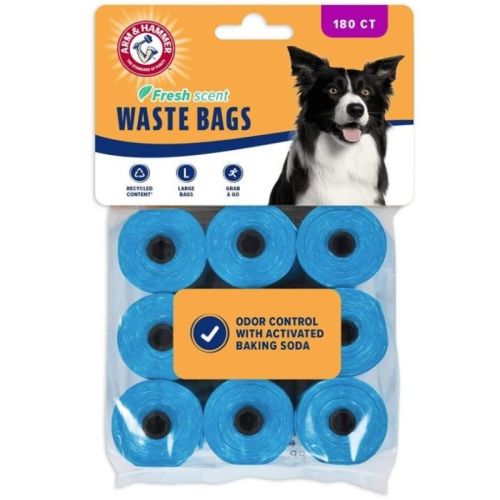 Arm and Hammer Dog Waste Refill Bags Fresh Scent Blue