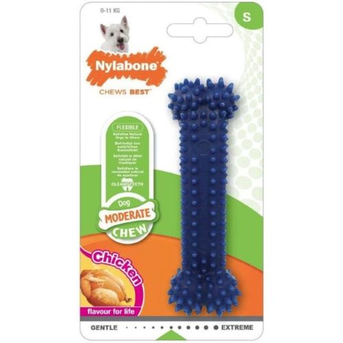 Nylabone Dental Chew Bone Chicken Flavor