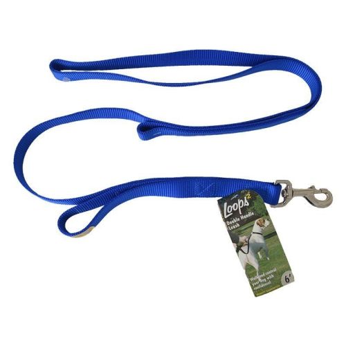 Loops 2 Double Nylon Handle Leash
